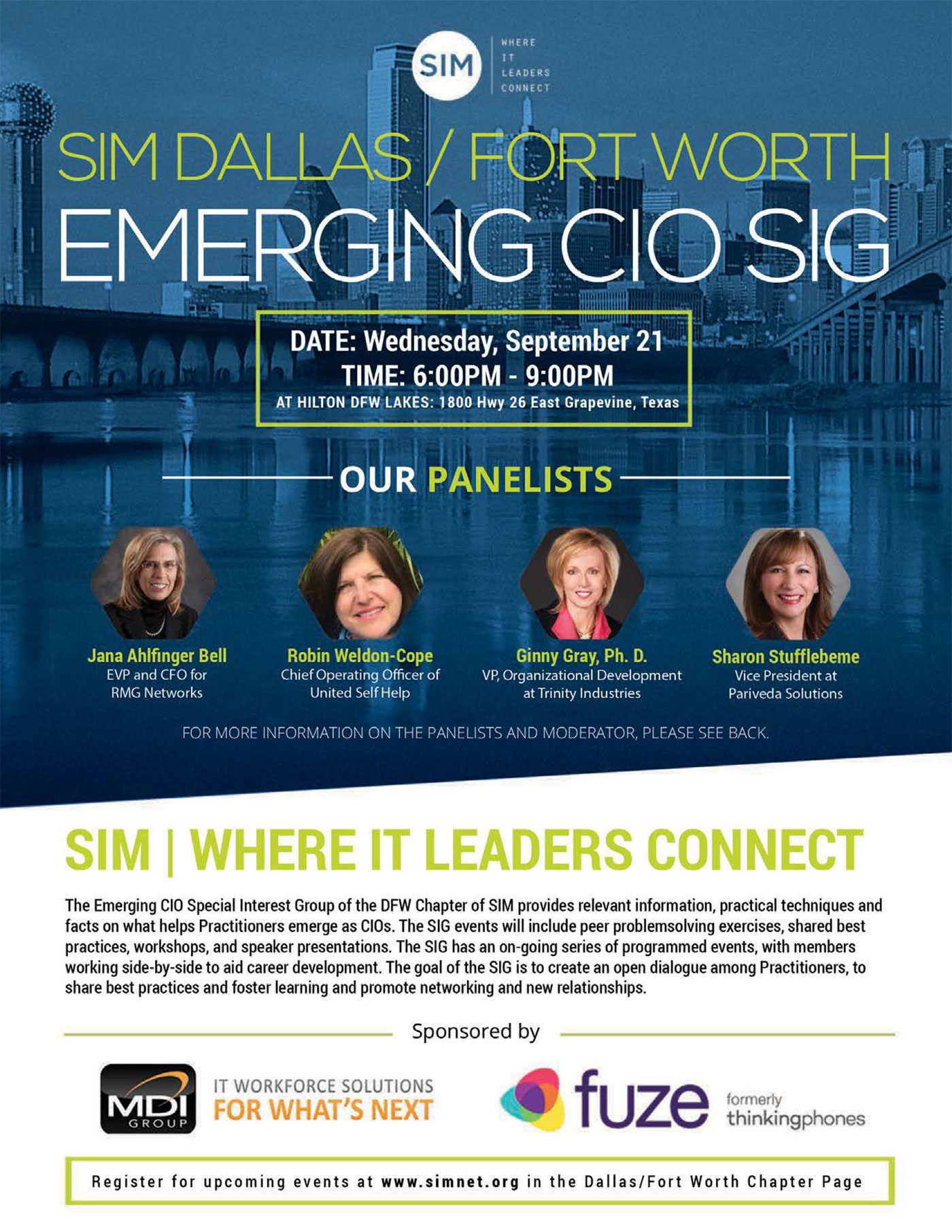 SIM Flyer Emerging CIO SIG page 1
